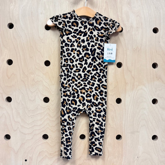 Animal Print Bamboo Romper