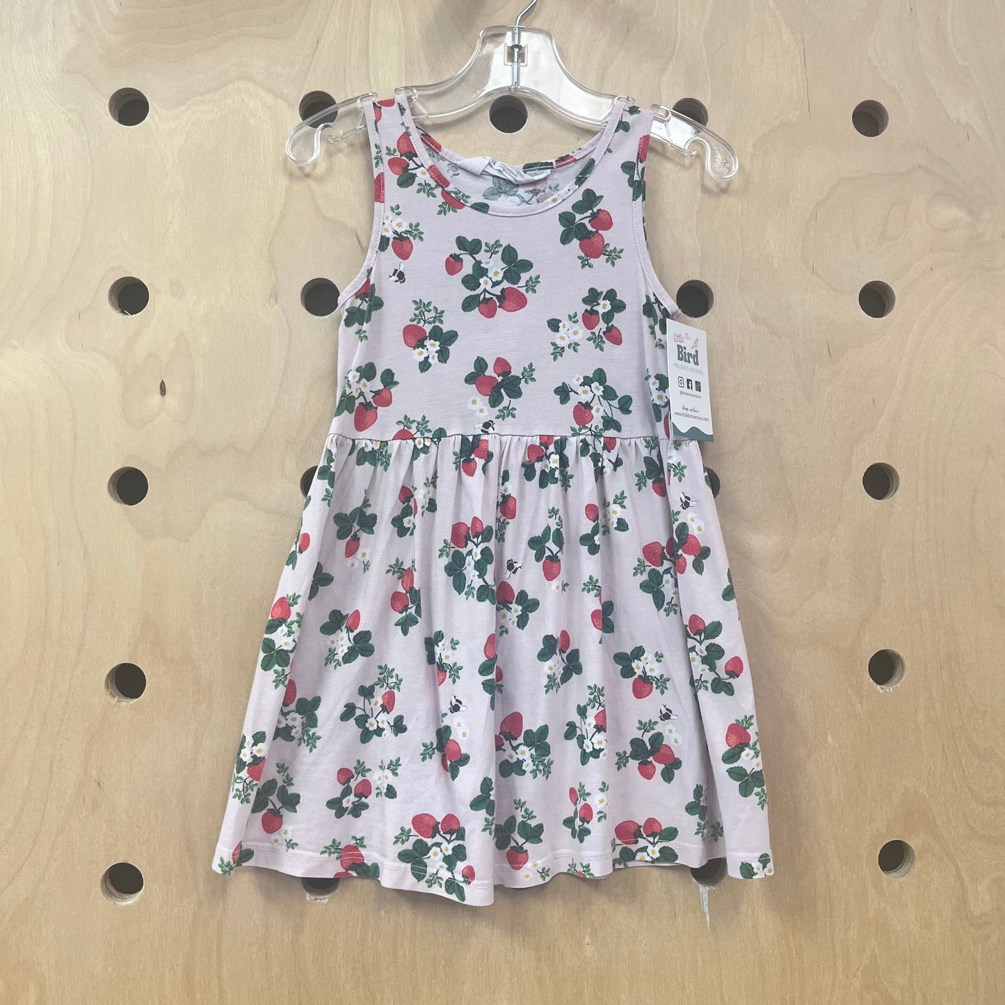 Pink Strawberries Dress