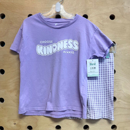 Purple/Plaid 'Kindess' Outfit