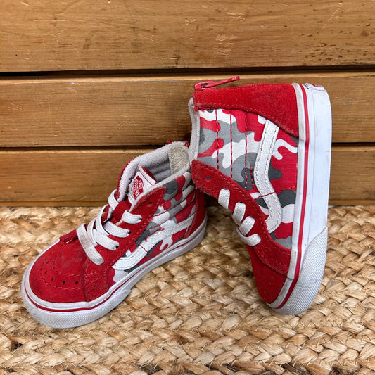 Red Camo Hi-Tops