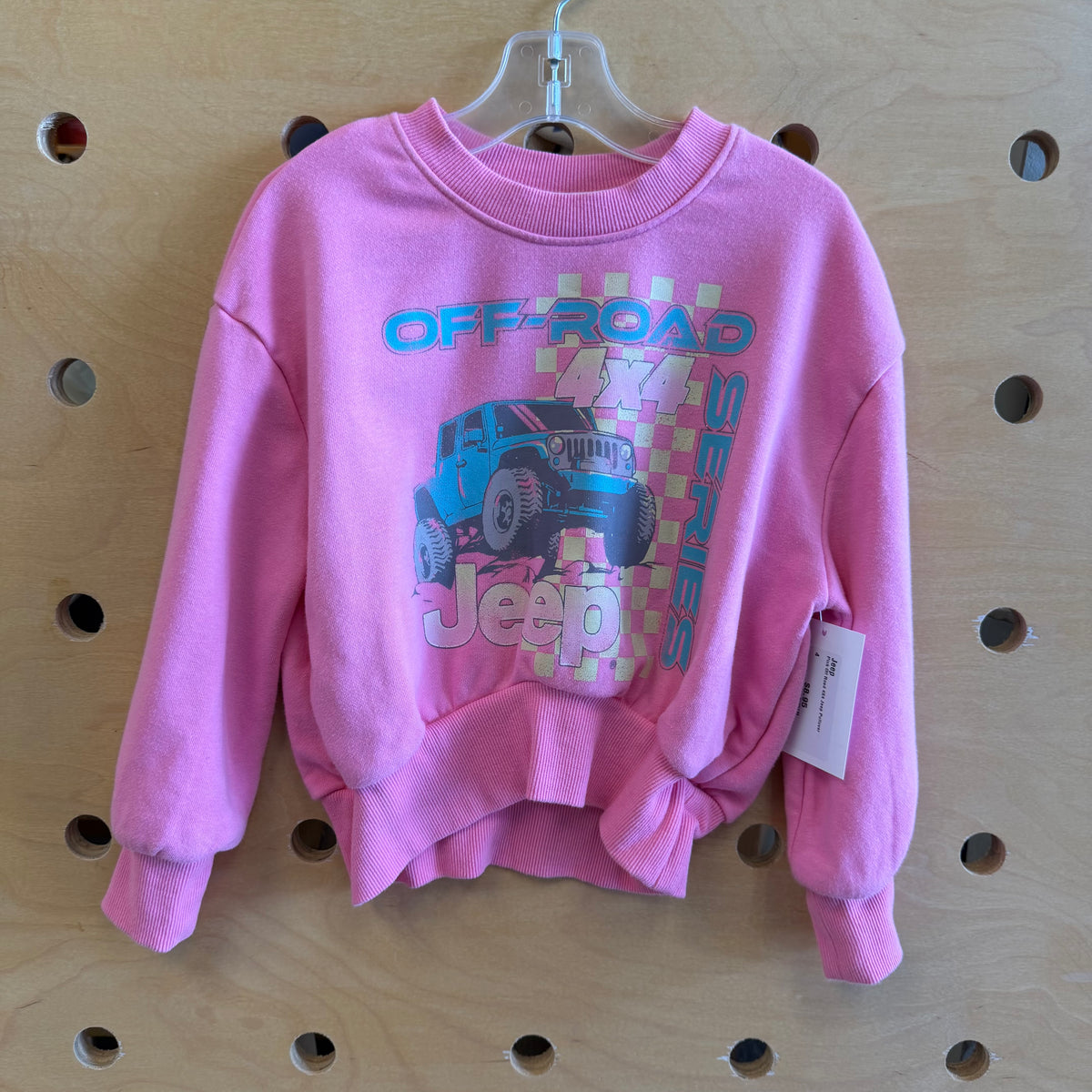 Pink Off Road 4X4 Jeep Pullover