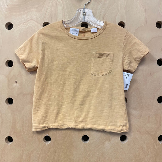 Yellow Pocket Tee