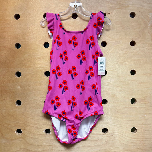 Pink Floral Swimsuit