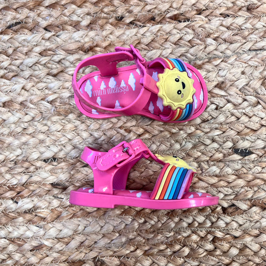 Pink Sunshine Rubber Sandals