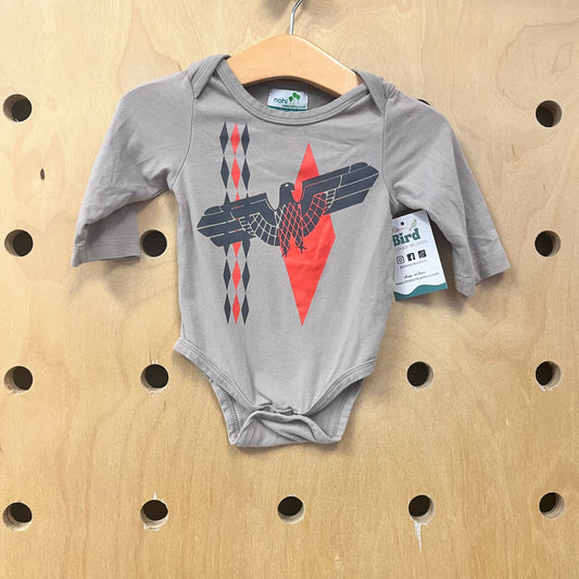 Organic Tan Eagle Bodysuit