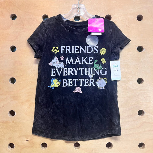 Black Disney Friends Tee NEW!
