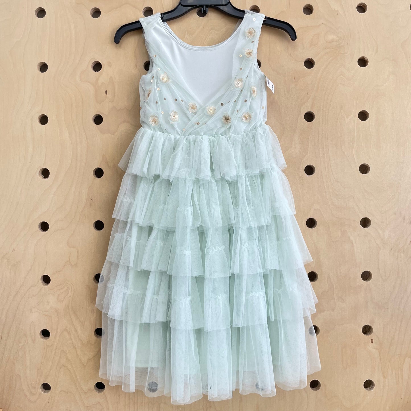 Green Tulle Tiana Dress