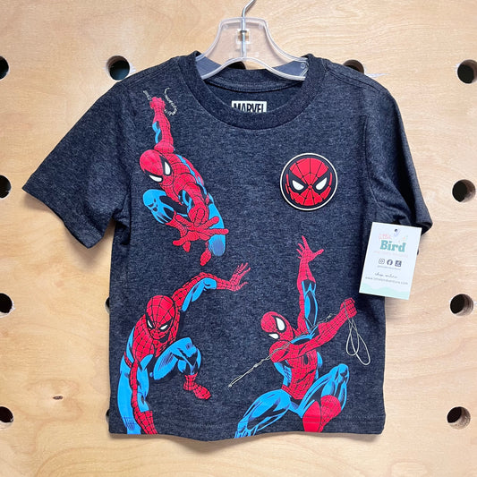 Dark Grey Spiderman Tee