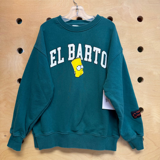 Green 'El Barto' Pullover