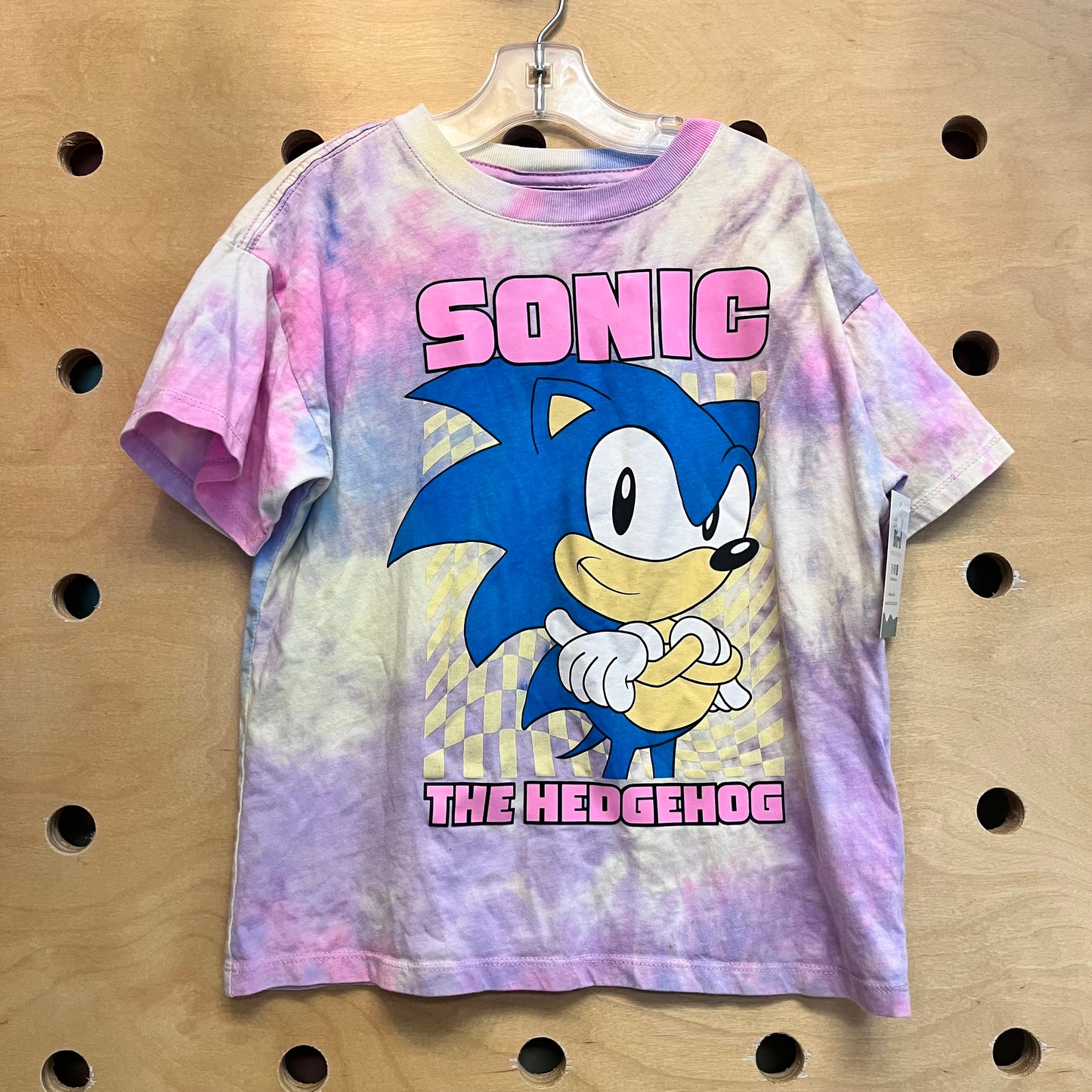 Pink Tie Dye Sonic Tee