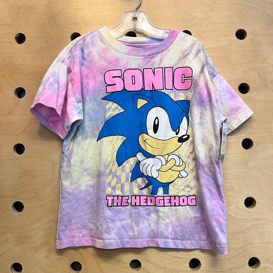 Pink Tie Dye Sonic Tee
