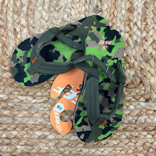 Camo Ankle Strap Sandals NEW!
