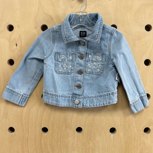 Denim Daisy Jacket