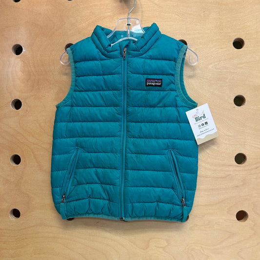 Baby Down Sweater Vest Teal