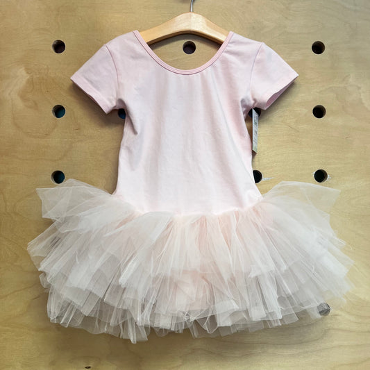 Pink Tulle Leotard