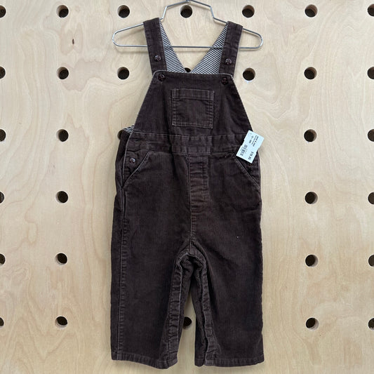 Dark Brown Overalls