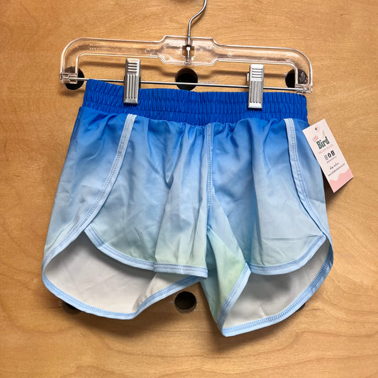 Blue Ombre Athletic Shorts