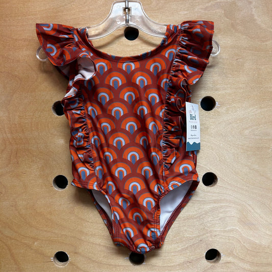 Brown/Orange Rainbow Swimsuit