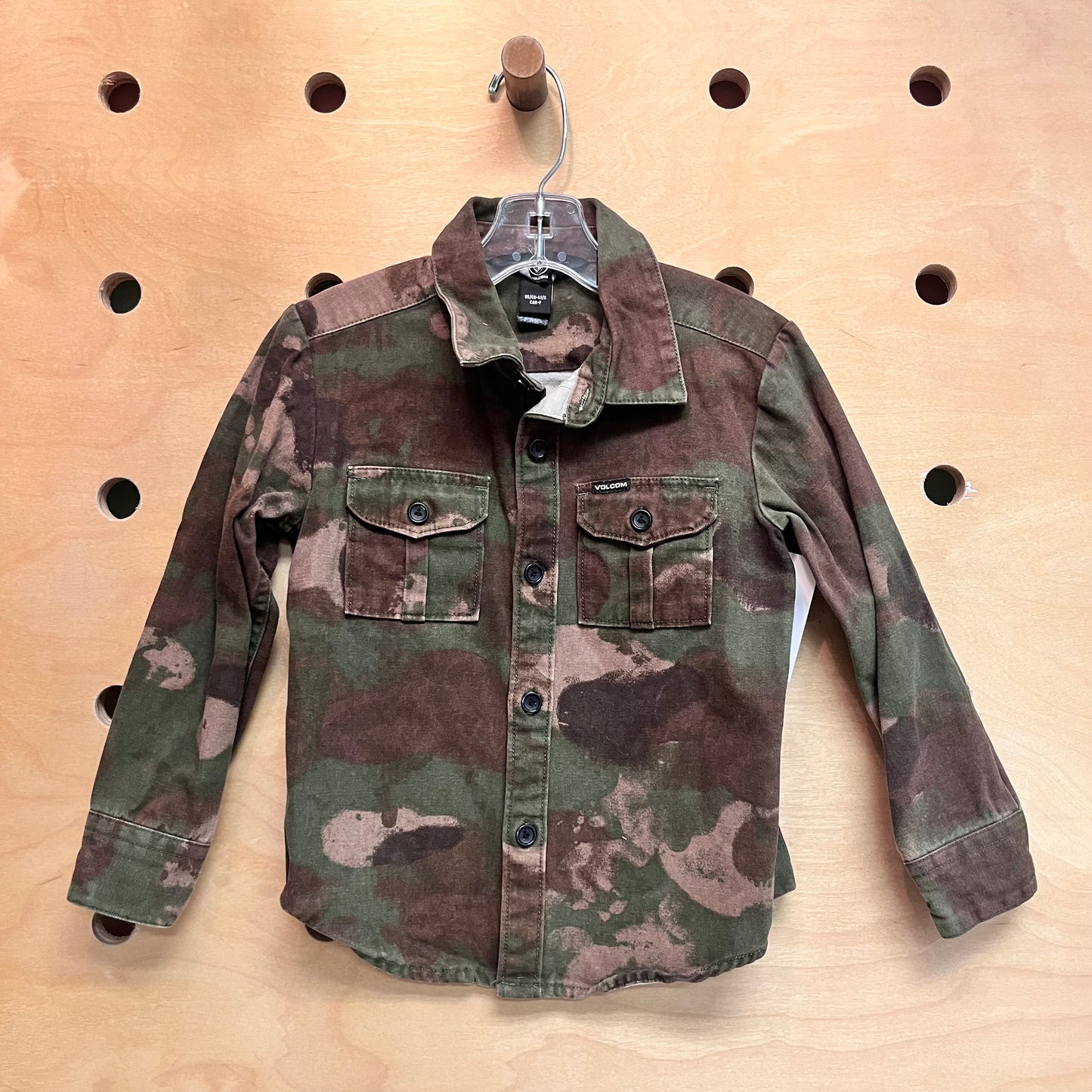 Cargo Button Shacket