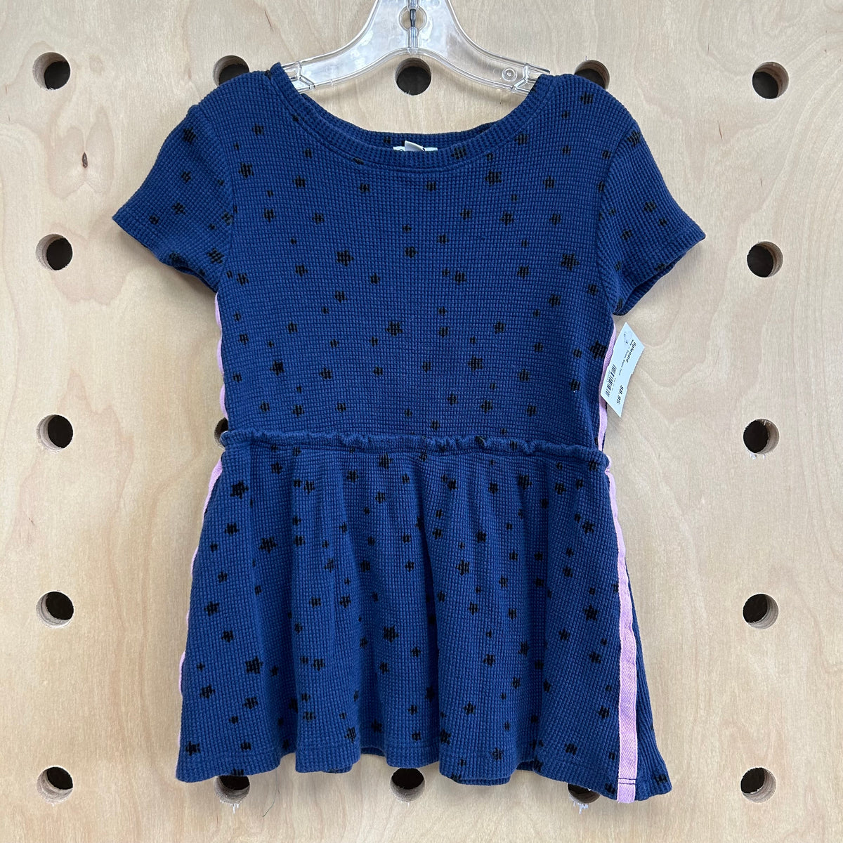 Navy + Purple Waffle Tunic