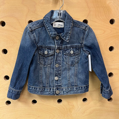 Mickey Applique Denim Jacket