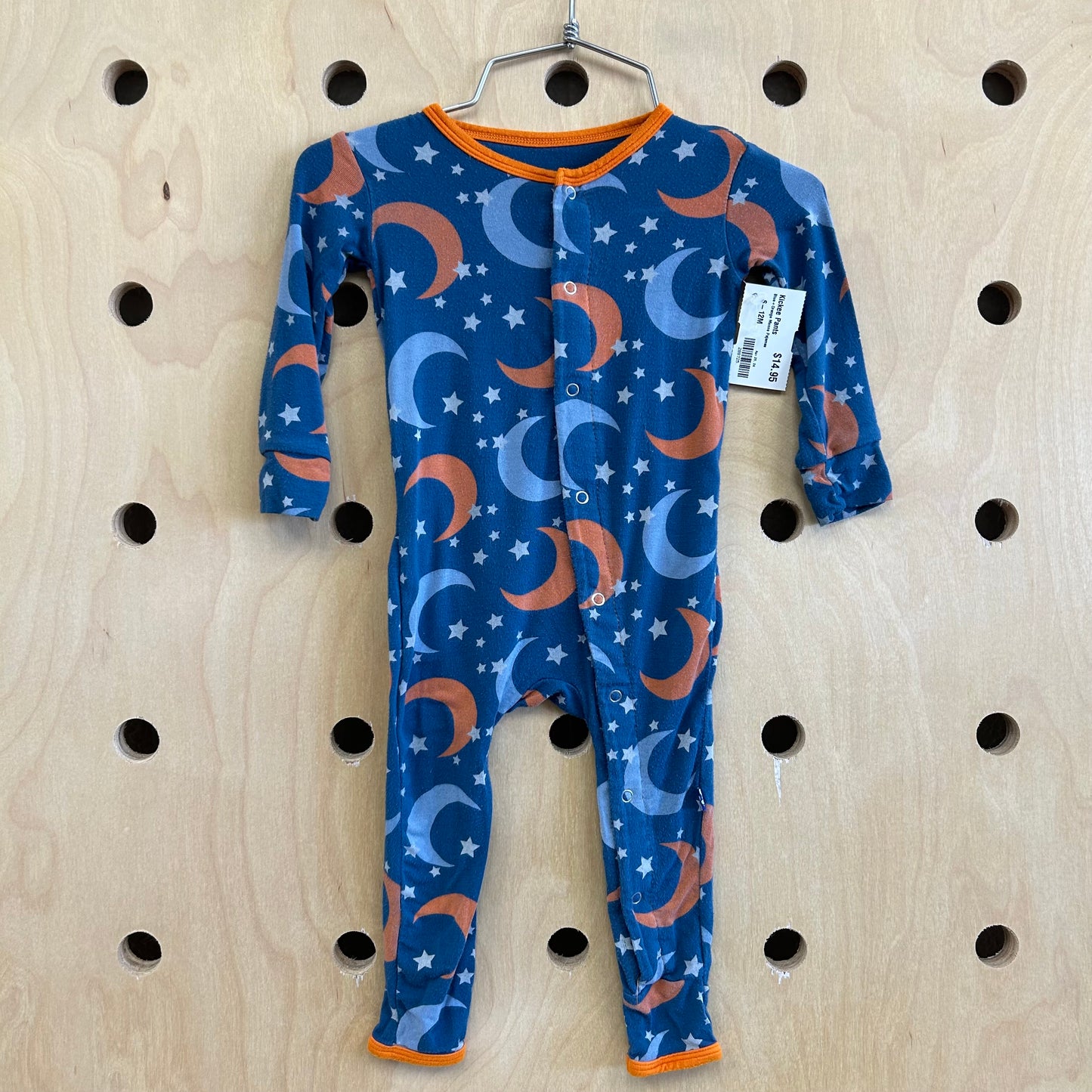 Blue+Orange Moons Pajamas