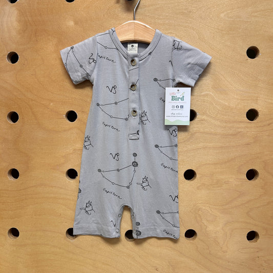 Grey Bamboo Astrology Romper