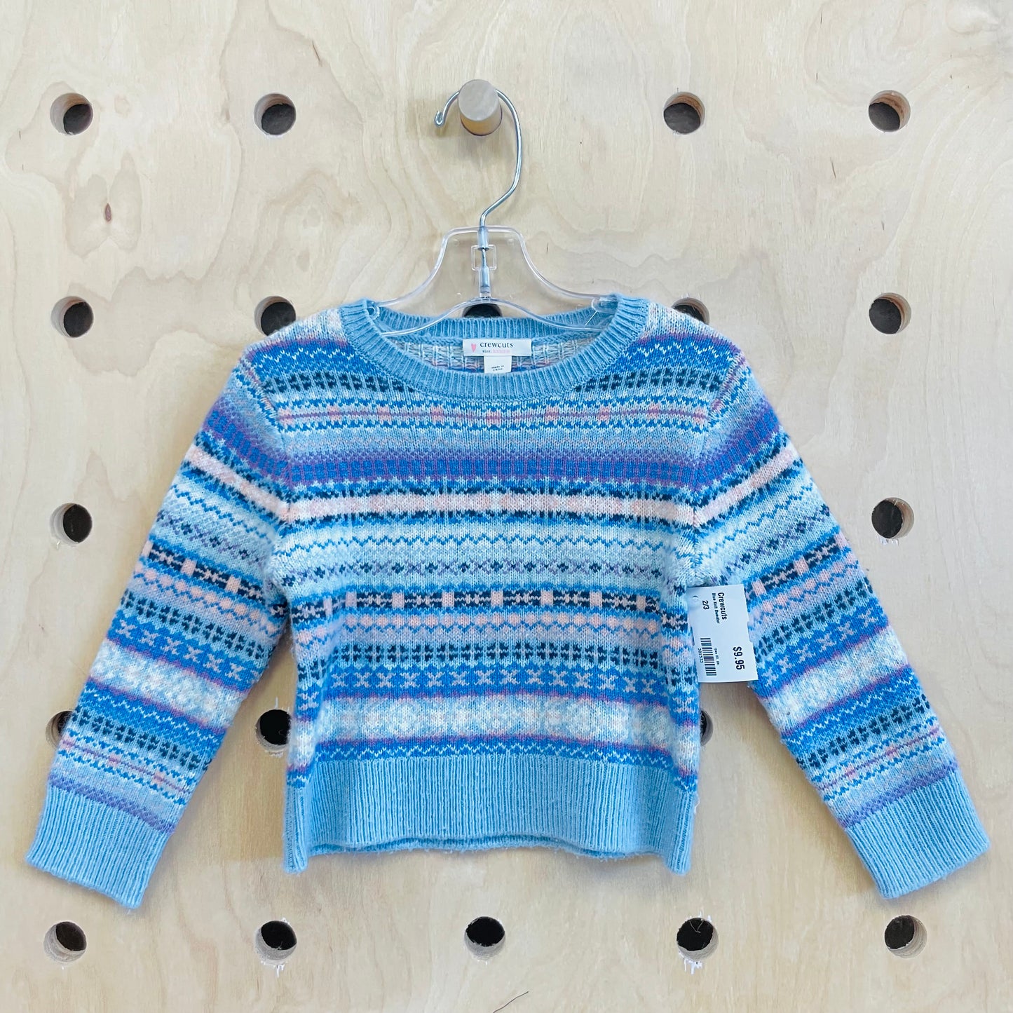 Blue Knit Sweater