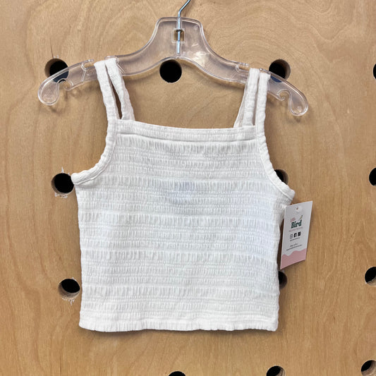 Cream Textured Tank