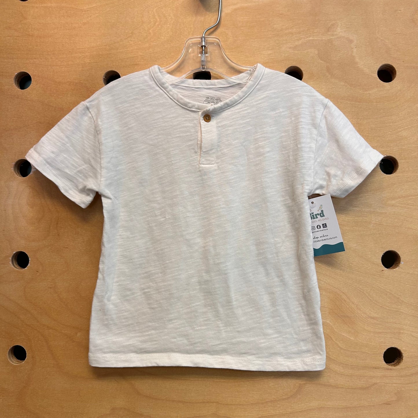Organic White Tee