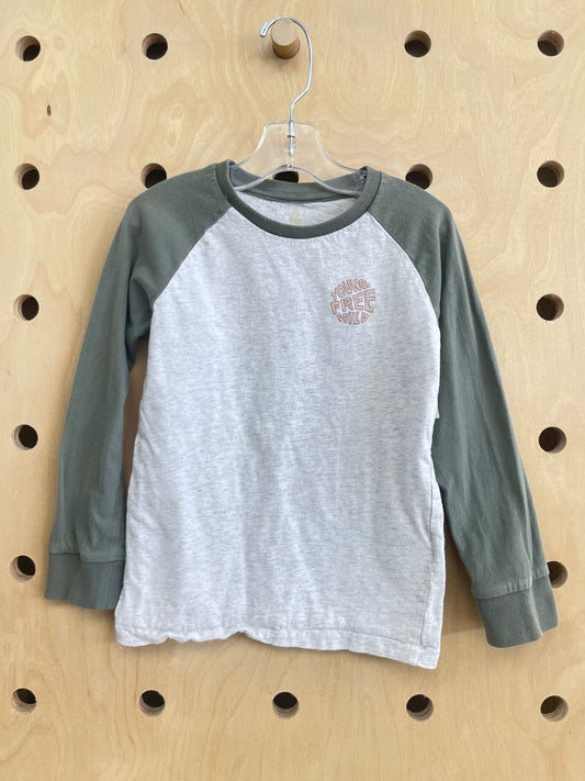 Young, Free, Wild Ringer Tee