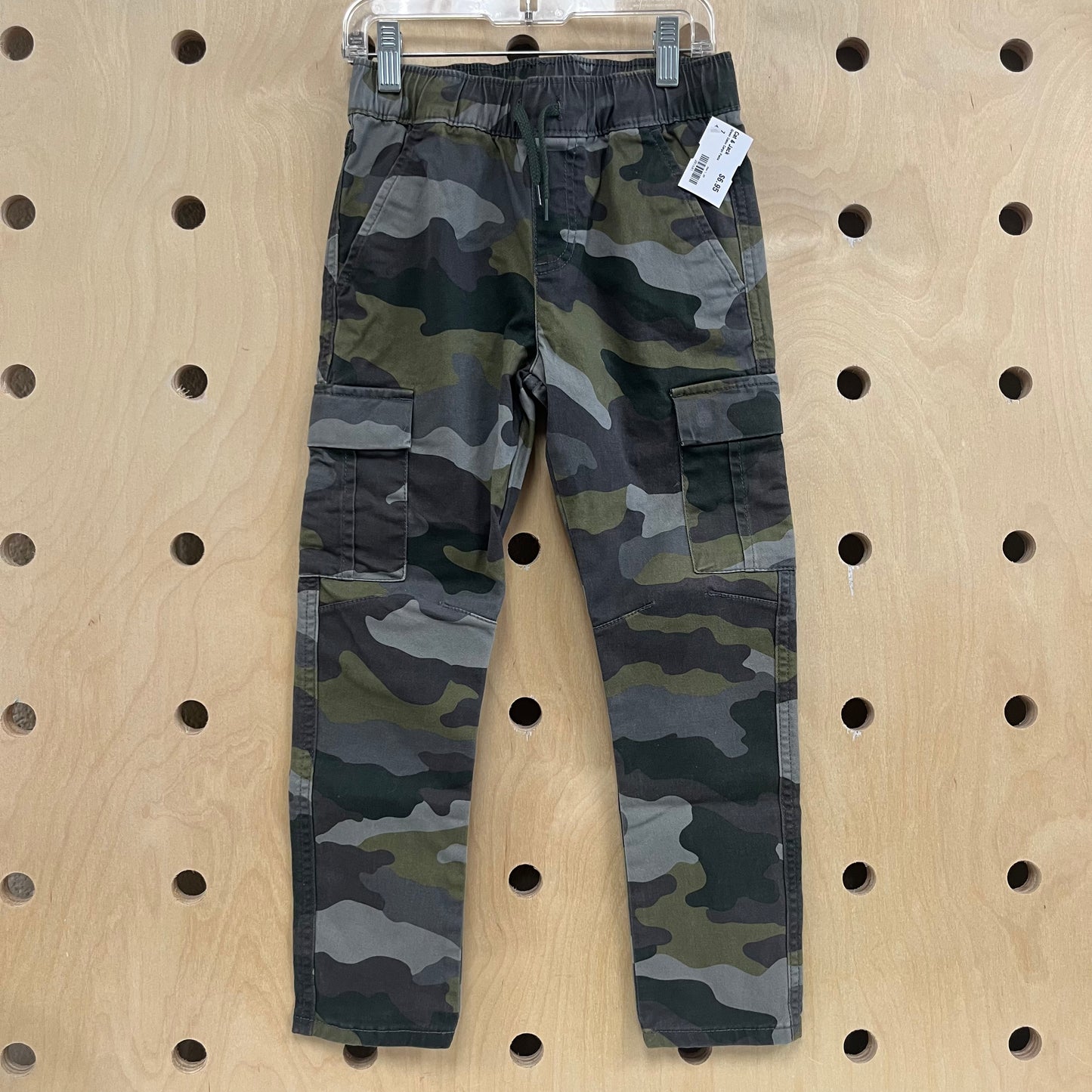 Green Camo Cargo Pants