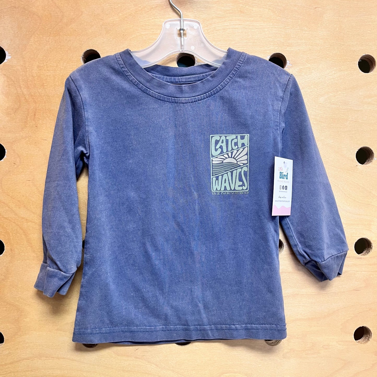 Blue Catch Waves Tee