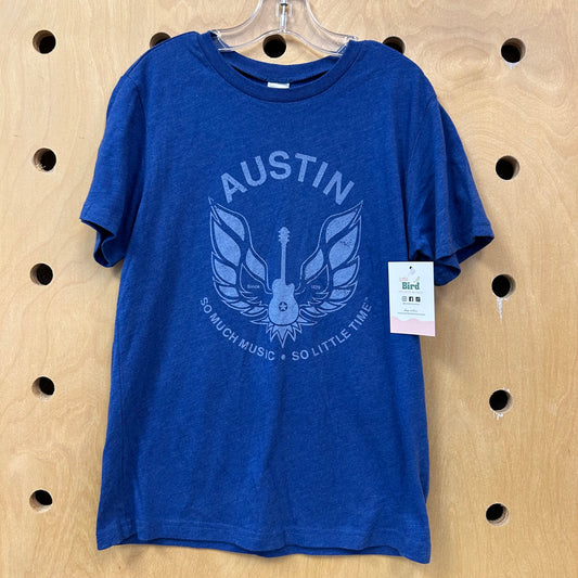 Blue Austin Guitar Tee
