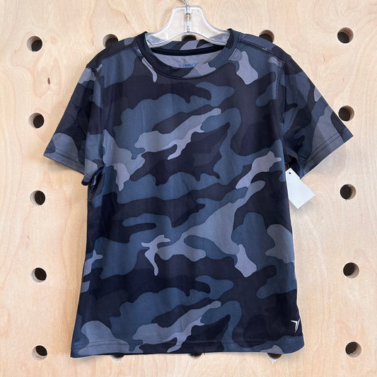 Black & Blue Camo Active Tee