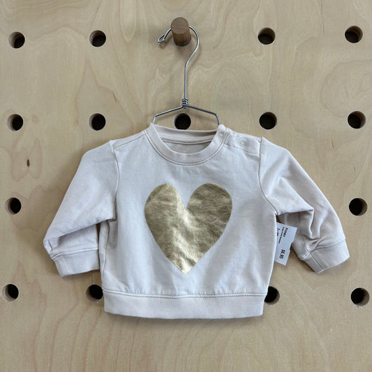 Cream & Gold Sweatshirt