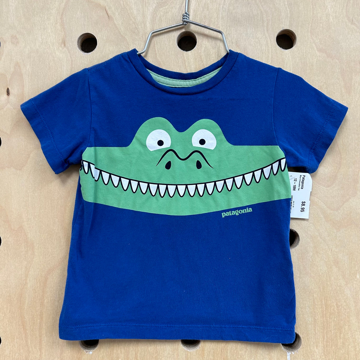 Blue Crocodile Tee