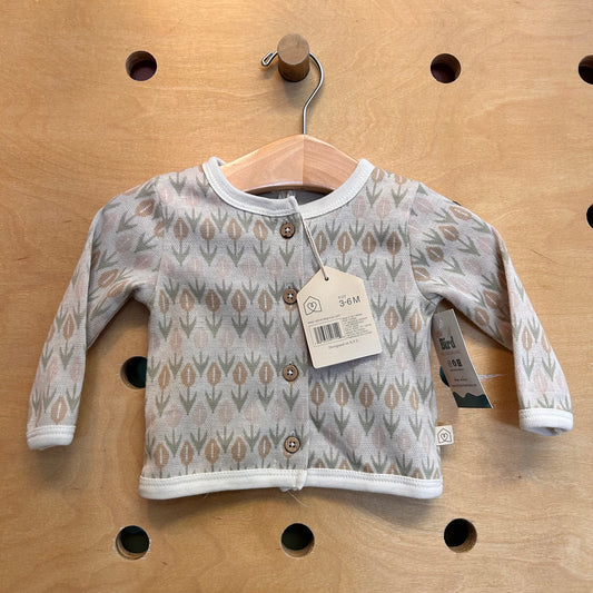 Beige Tulip Cardigan NEW!