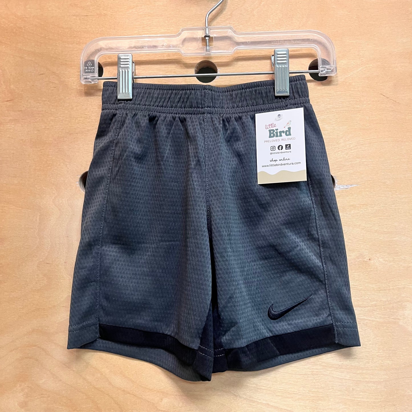 Grey/Black Mesh Dri Fit Shorts