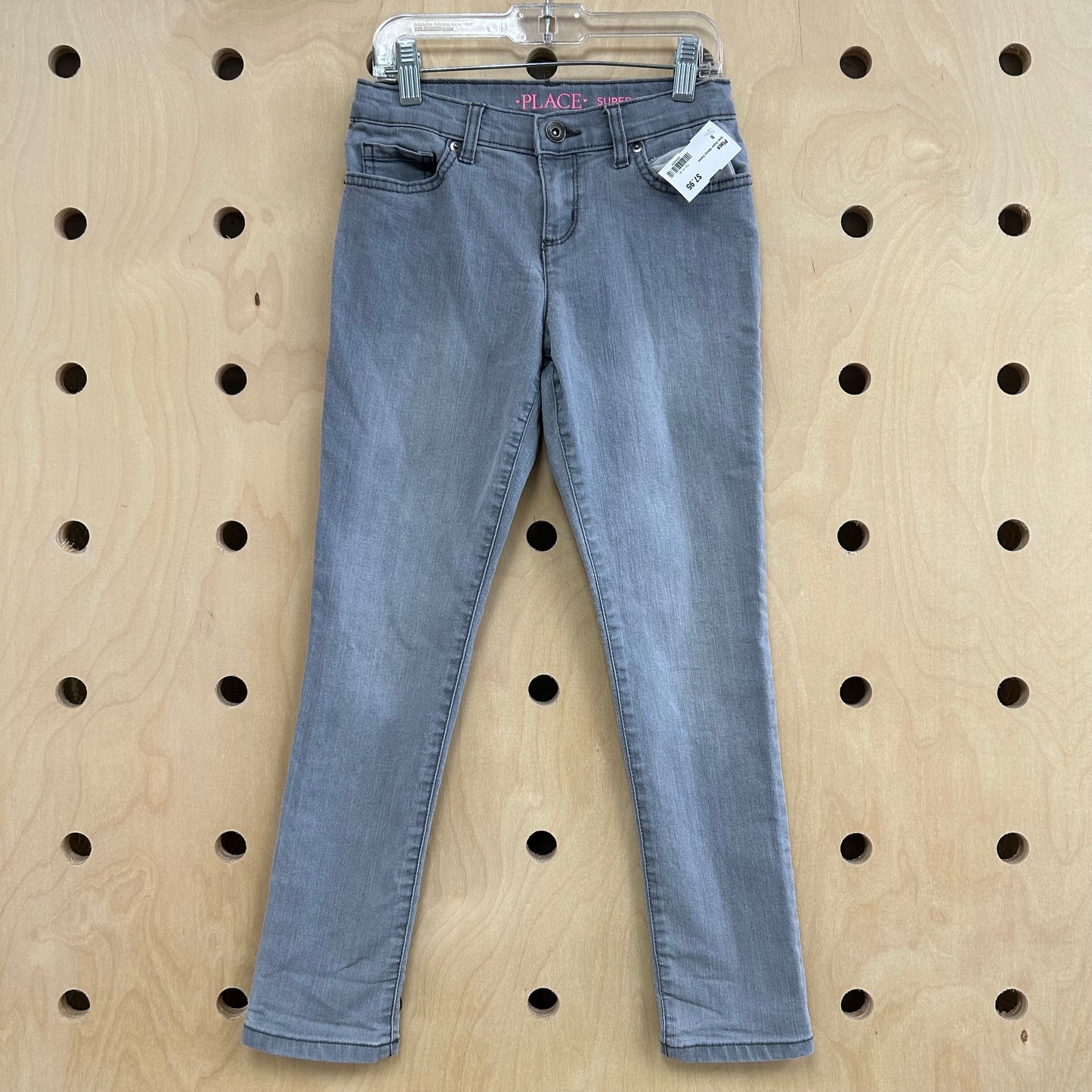 Grey Super Skinny Denim