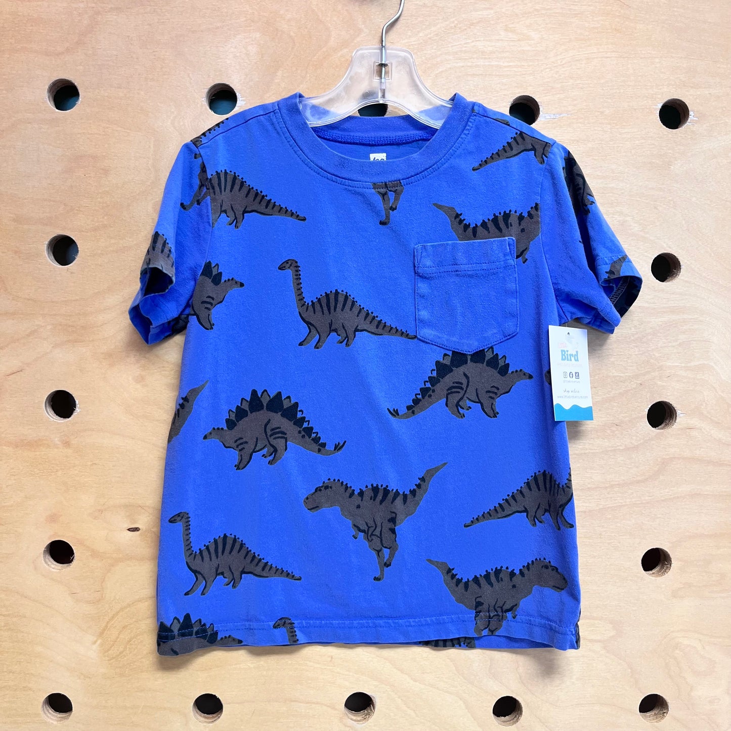Blue Dinos Cotton Tee
