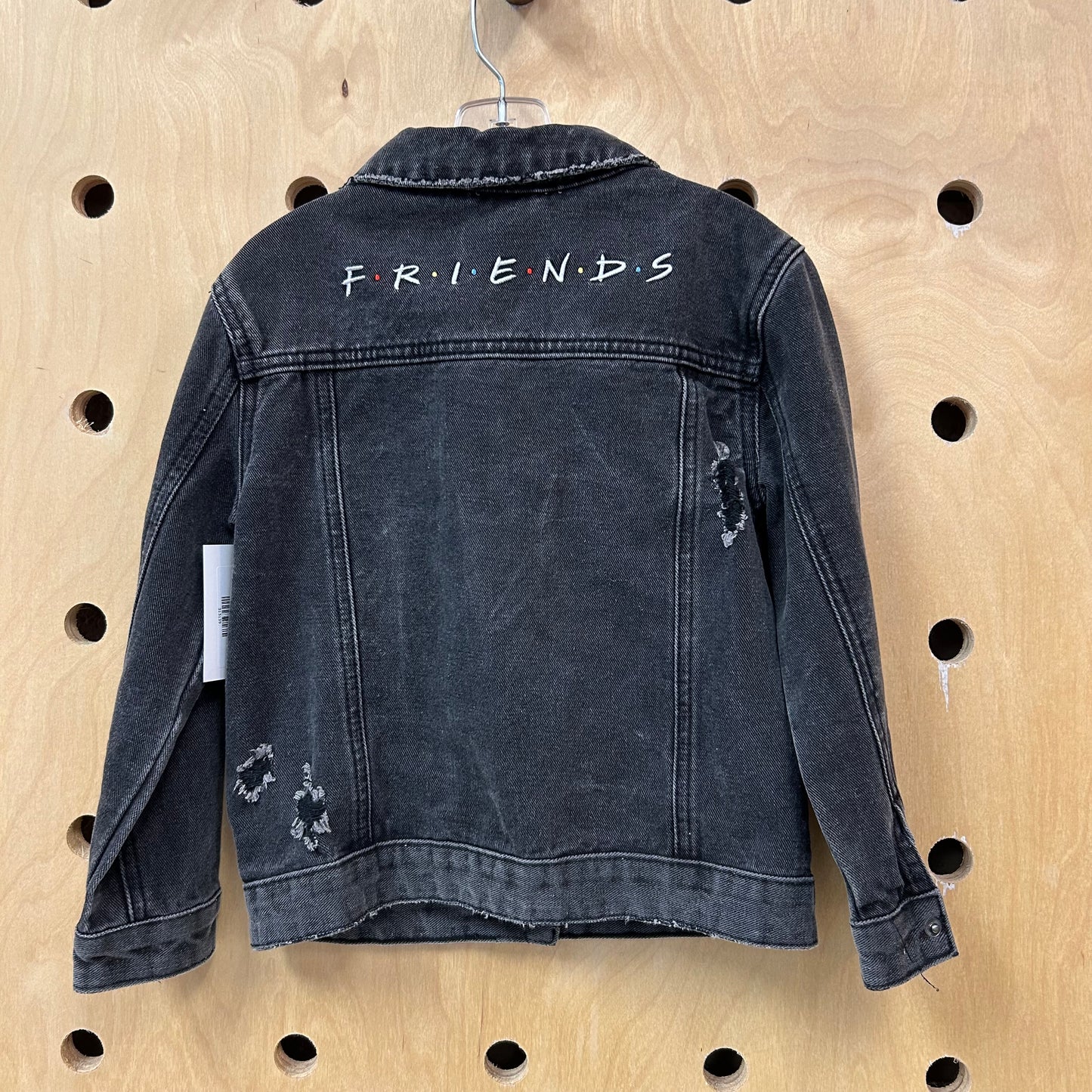Black Friends Denim Jacket