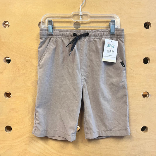 Tan Quick Dry Drawstring Shorts