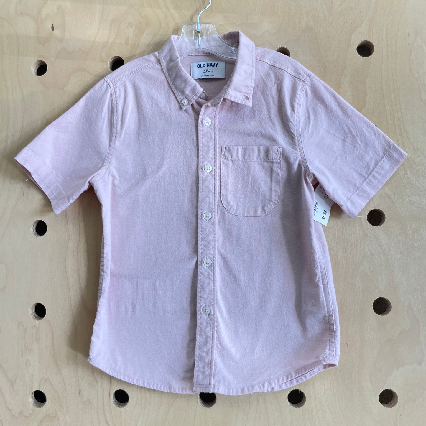 Pink Button Up