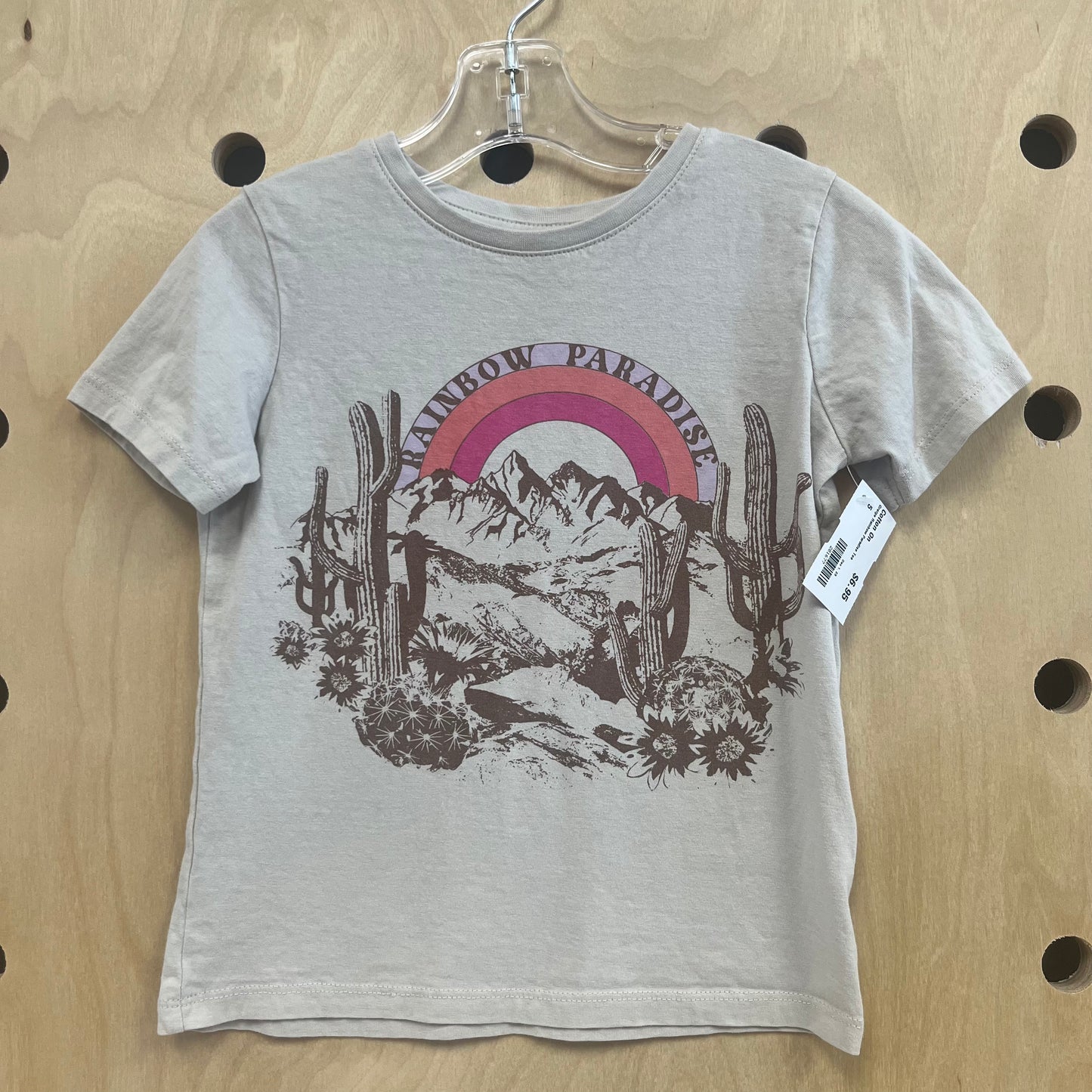 Greige Rainbow Paradise Tee