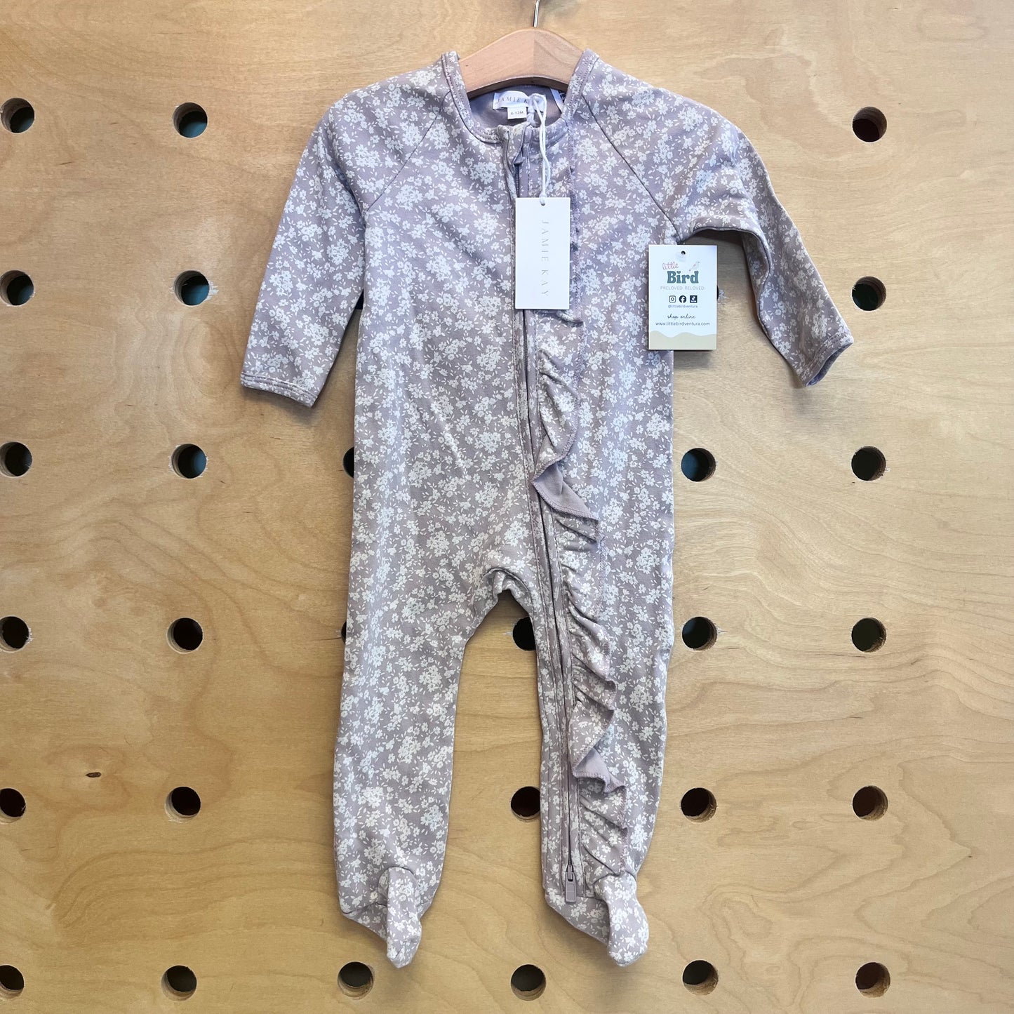 Lavender Pima Cotton Zippy NEW!