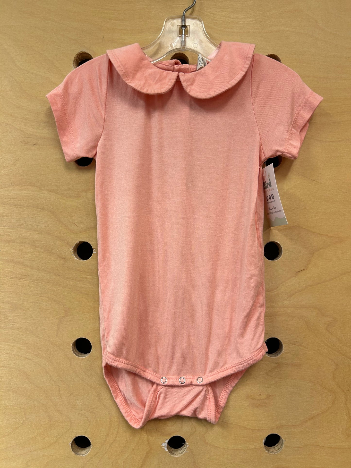 Pink Collared Modal Bodysuit