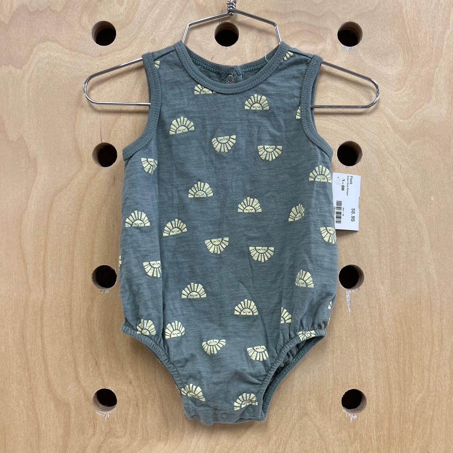 Green Suns Romper