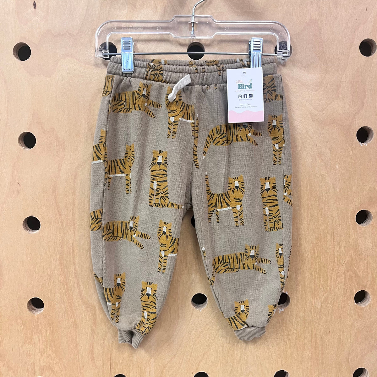 Brown Tiger Joggers