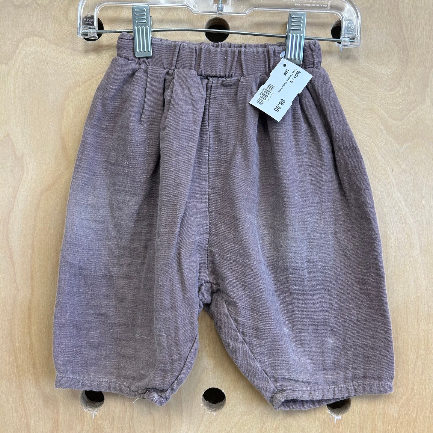 Dusty Lavender Cotton Pants